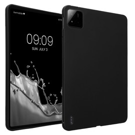 kwmobile TPU Silicone Case Compatible with Xiaomi Pad 7 / Pad 7 Pro - Case Soft Flexible Shock Absorbent Cover - Black Matte