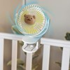 Stroller Fan with Clip, Electric Clip On Fan for Sleeping,