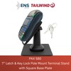 ENS Tailwind Pax S80 7" Latch and Key Lock Flexipole
