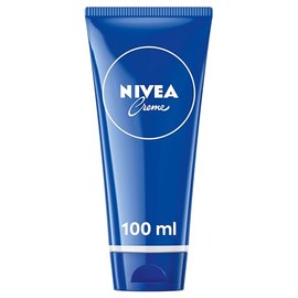 NIVEA Creme Tube Universalpflege, klassische Feuchtigkeitscreme für alle Hauttypen, reichhaltige Hautpflege mit hautverwandtem Eucerit (100 ml)