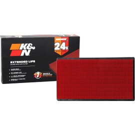 K&N Filtro de Aire del Motor: Reemplazo de Vida Extendida 24.000 km