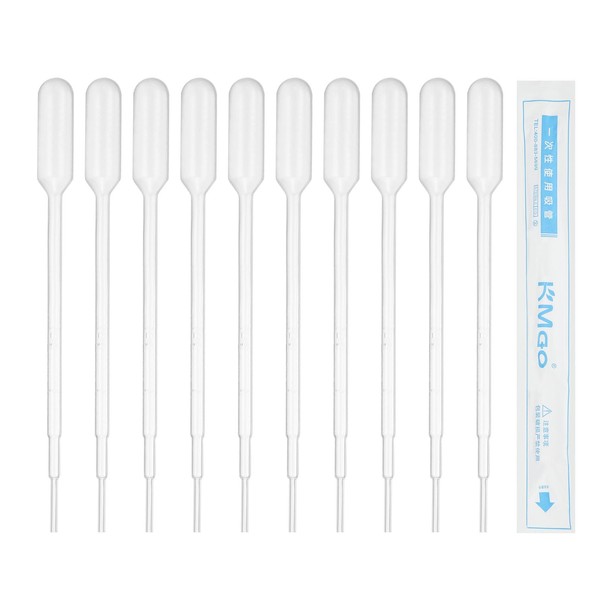 PATIKIL 1ml Pipettes Dropper, 24pcs Plastic Pipettes Disposable Pipette Transfer