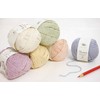 Hamanaka 2428 Pom Lily Fruit Dyed Wool Yarn, Medium Thick,