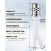 Kitchen Faucet with Air Gap: WOWOW Stainless Steel Kitchen Sink