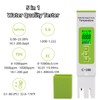 Water Tester, C-100 5 in 1 Salinity TDS EC Seawater