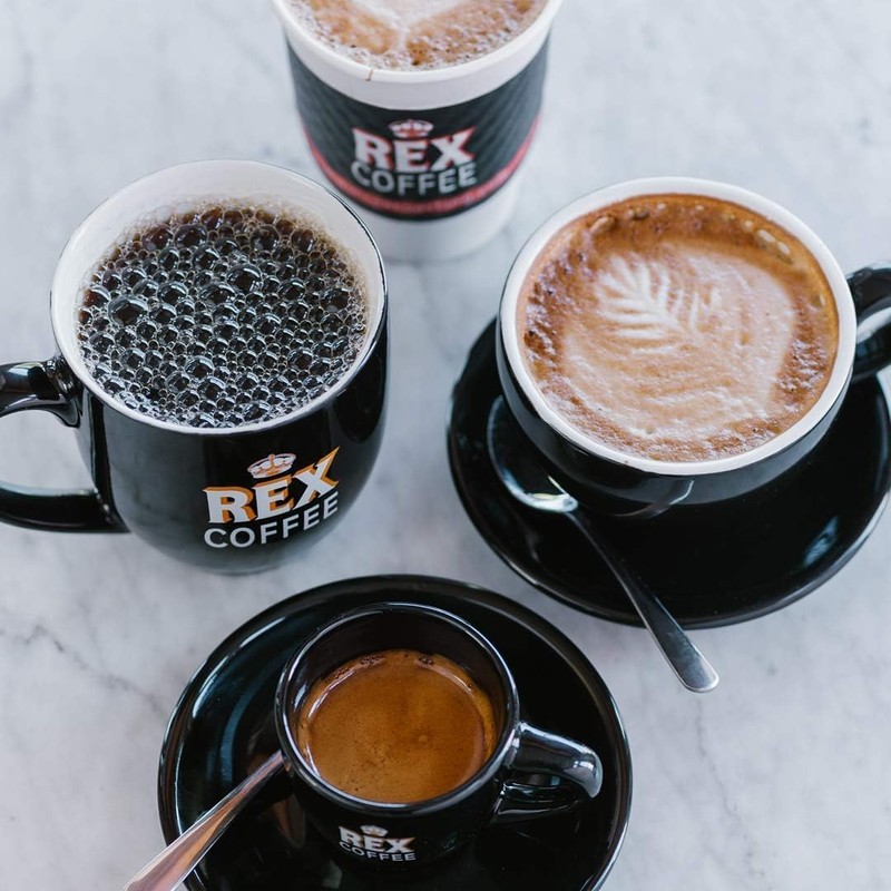 Rex Coffee Organic Fairtrade Natural Decaf Freeze-Dried Instant Sticks –