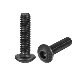 sourcing map M3x12mm Hex Socket Button Head Cap Bolts Screws Alloy Steel 50pcs