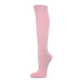 Couver - Calcetines de algodón acolchados para rodilla de béisbol, Rosado claro, Small