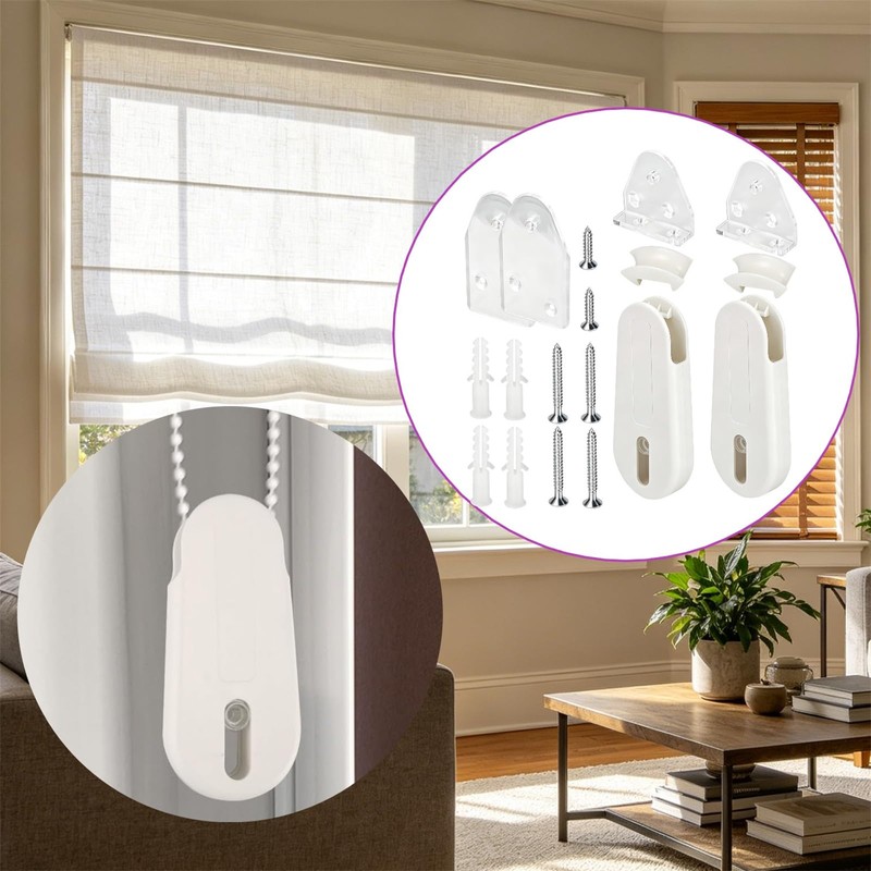 2 Sets Universal Shade Blind Cord Tension Device for Window