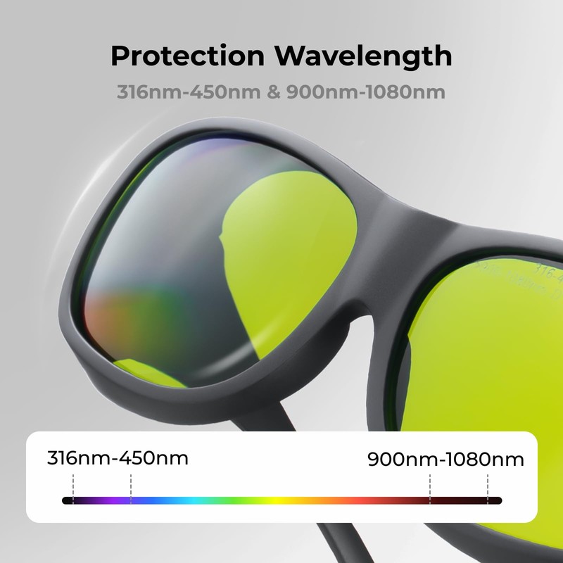 xTool Laser Safety Glasses, Laser Safety Goggles F1, F1 Ultra,