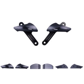 T-Rex Racing No Cut Frame Sliders Compatible with Yamaha 2004-2010 FZ6 Fazer - Black