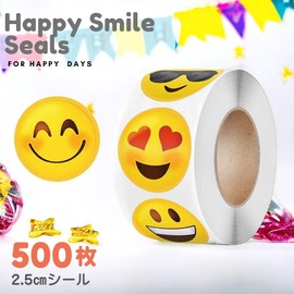 Abon Abon Reward Stickers, Smile, Smile, Nikoli, Niko-chan, Facial Expressions, Cute, 500 Pieces, Gift Stickers, Children's Stickers