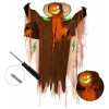 Fantasmas Colgante Luz Sonido Halloween Decoracion Exterior