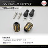 Daytona Premium Zone 42614 Motorcycle Bar End for Yamaha (M16)