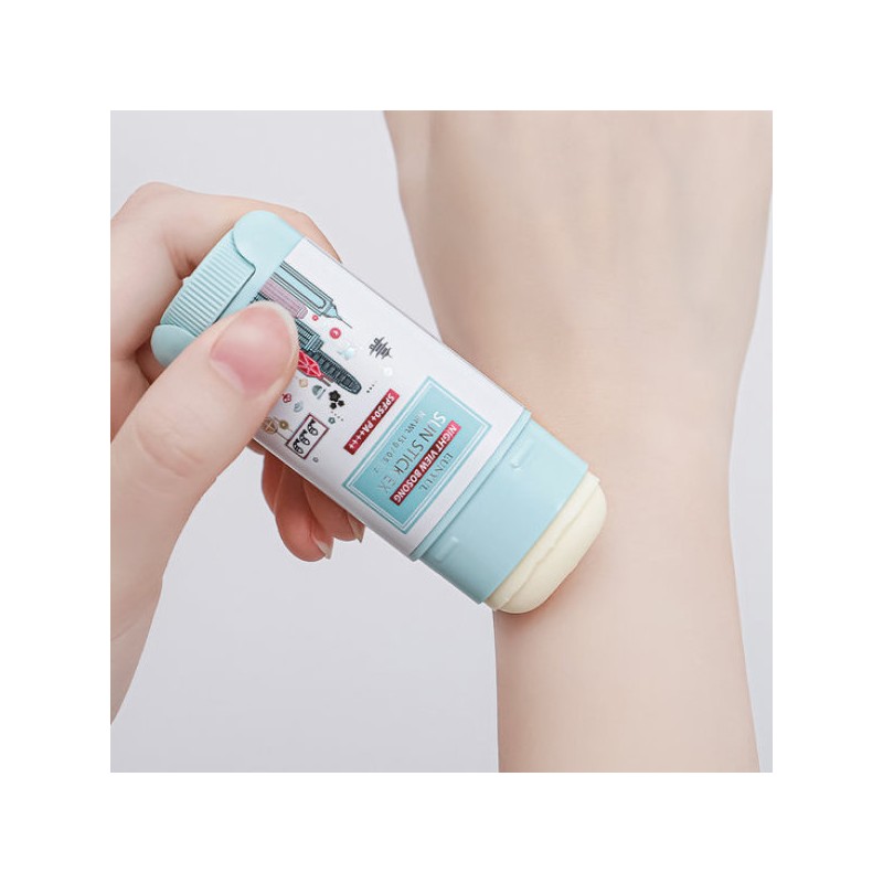 Eunyul 은율 나이트뷰 뽀송 선스틱 15g 2개입 x 2개+마스크팩 3매증정