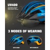 VICTGOAL Bike Helmet for Men Women with Led Light Detachable