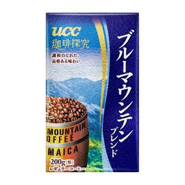 Coffee Exploration UCC Coffee Exploration Blue Mountain Blend, Regular Coffee (Powder), Vacuum Pack, 7.1 oz (200 g), Regular (Powder)