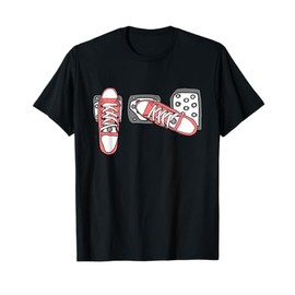 Save The Stick Funny Manual Transmission Three Pedals Car T-Shirt