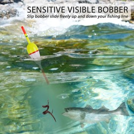 Floats Fishing Set Balsa Wood Float Oval Fishing Stopper Floats Set Accessories