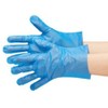 No.3063 Ev Care Silky Gloves, Disposable Gloves, Blue, Boxed, S,