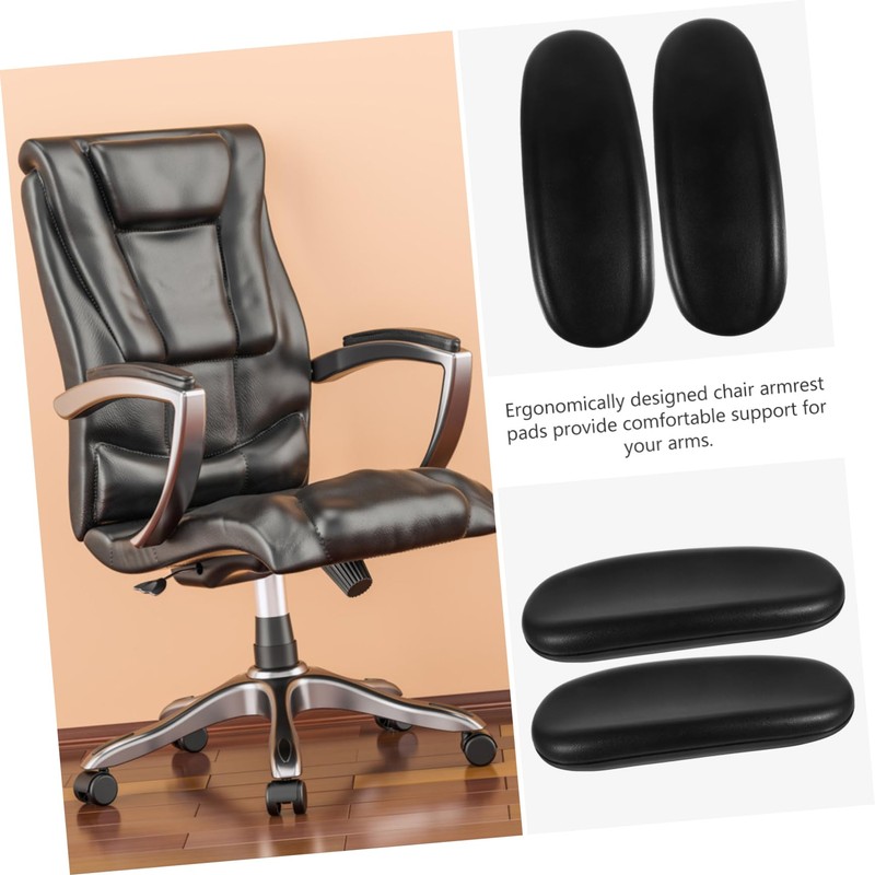 Gatuida 1Pair Swivel Chair Arm Pads Stretchable Office Chair Armrests