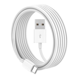 Rahhaze 5Ft USB C Speaker Charging Cable Fit for Sonos Roam & Roam 2 Waterproof Bluetooth Speaker Type C Wall Adater Power Cord (White)