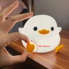 IFTHFOUR DoDo Duck Night Light, LED Cute Silicone Dimmable Nursery