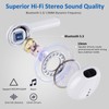 Auriculares Inalámbricos, Auriculares Bluetooth 5.3 HiFi estéreo con pantalla LED,auriculares