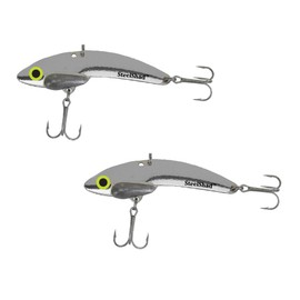 SteelShad - Mini Series (1/4 oz) - 2 Pack - Lipless Crankbait for Freshwater Fishing - Perfect for Ice Fishing, Pan Fishing, Crappie, Walleye and Bass - Mini