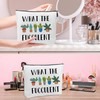 scodilo Funny Plant Make Up Bags for Women, Makeup Bag