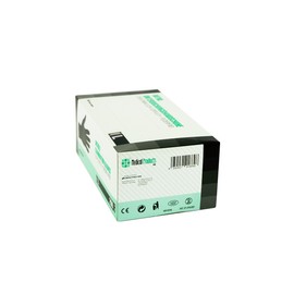 Disposable Gloves, Box of 200 (Large, Nitrile, Black) Nitrile Gloves, Disposable Gloves, Examination gloves, Powder-Free, Latex-free, Non-Sterile Disposable Gloves