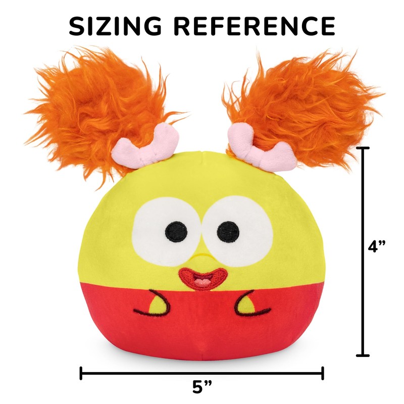 Teeturtle Jim Henson's Fraggle Rock Red and Mokey 4" Reversible