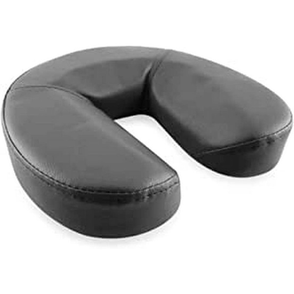 QUIRUMED Horseshoe Face Cushion Black 29cm x 7cm