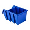PAFEN Set of 100 x Stacking Boxes NP4 Blue Storage