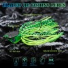 CWSDXM Bladed Jig Fishing Lures, Multi-Color Kits, Irresistible Vibrating Action,