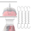 GEFTOL Metal Space Saving Hangers 12 Slots New Version Hanger