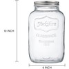CATPOWER 1 Gallon Large Glass Jar With Mouth Canning Jar