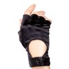 Leg Avenue Fingerless Motercycle Gloves & armwarmers black