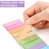 Qufiiry 800 Pieces Sticky Tabs, Colorful Book Tabs, Sticky Notes