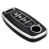 TPU Remote Smart Key Fob Case Cover Protector + Keychain
