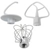 BGEHHCY New for 4.5/5 Quart KitchenAid Mixers - 3-Piece Attachment