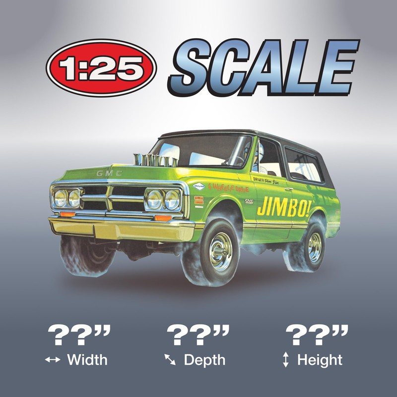 AMT 1972 GMC Jimmy 1:25 Scale Model Kit