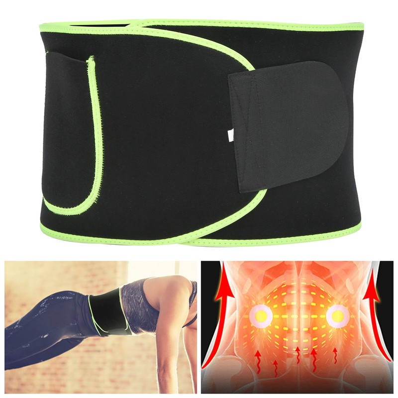 SBR Neoprene Sports Running Waist Protection Nylon and Polyurethane Fitness