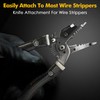 Enhon 2 Pack V Cutter NMSC Cable Stripper, Stainless Steel