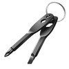 Screwdriver Keyring Set Comprise Flathead Screwdriver and Phillips Screwdriver&Wrench Tool,Portable