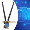 Vikye Dual Band 1200Mbps PCIE WiFi Card with Bluetooth 4.0,
