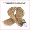 Senmy Microbead Extensiones De Cabello Humano 1G/Strand Micro Loop Extensiones