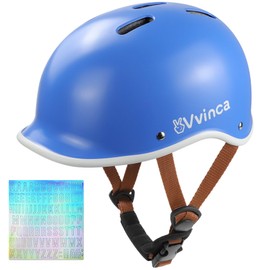 Vvinca Toddler Bike Helmet,Kids Helmet Toddler Helmets 2-4-8 Years Boys Girls，Kids Bike Helmet Adjustable Multi-Sport Bicycle Skateboarding