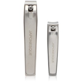 JAPONESQUE JAPONESQUE Fingernail & Toenail Clippers Set with Salon Quality Sharp Blades Made from Stainless Steel