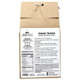 Rabbit Creek Meyer Lemon Loaf Mix – Easy To Make Bread Mix, Made in the USA, Meyer Lemon Dessert Bread Mix with Glaze